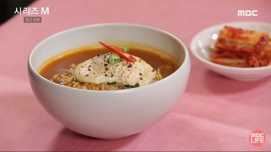 청와대 라면 레시피(대통령 라면 끓이는 방법)