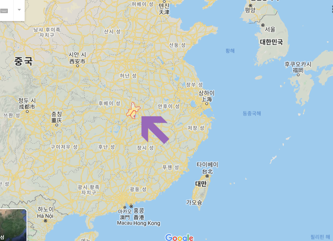 우한 위치/ 현재 상황 확진자 수 업뎃 (발원지 도시 정보)